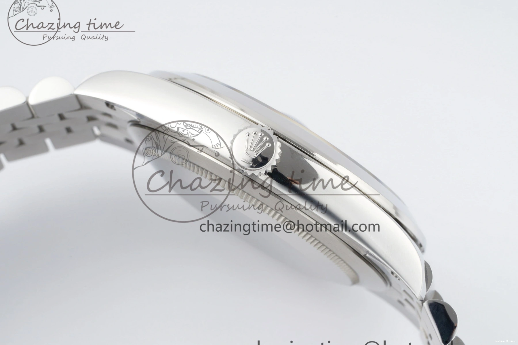 0419 OdorResistant DateJust 41 SS Polished Bezel KING 1:1 Best Edition 904L Steel Gray Stick Dial on Jubilee Bracelet VR 2207